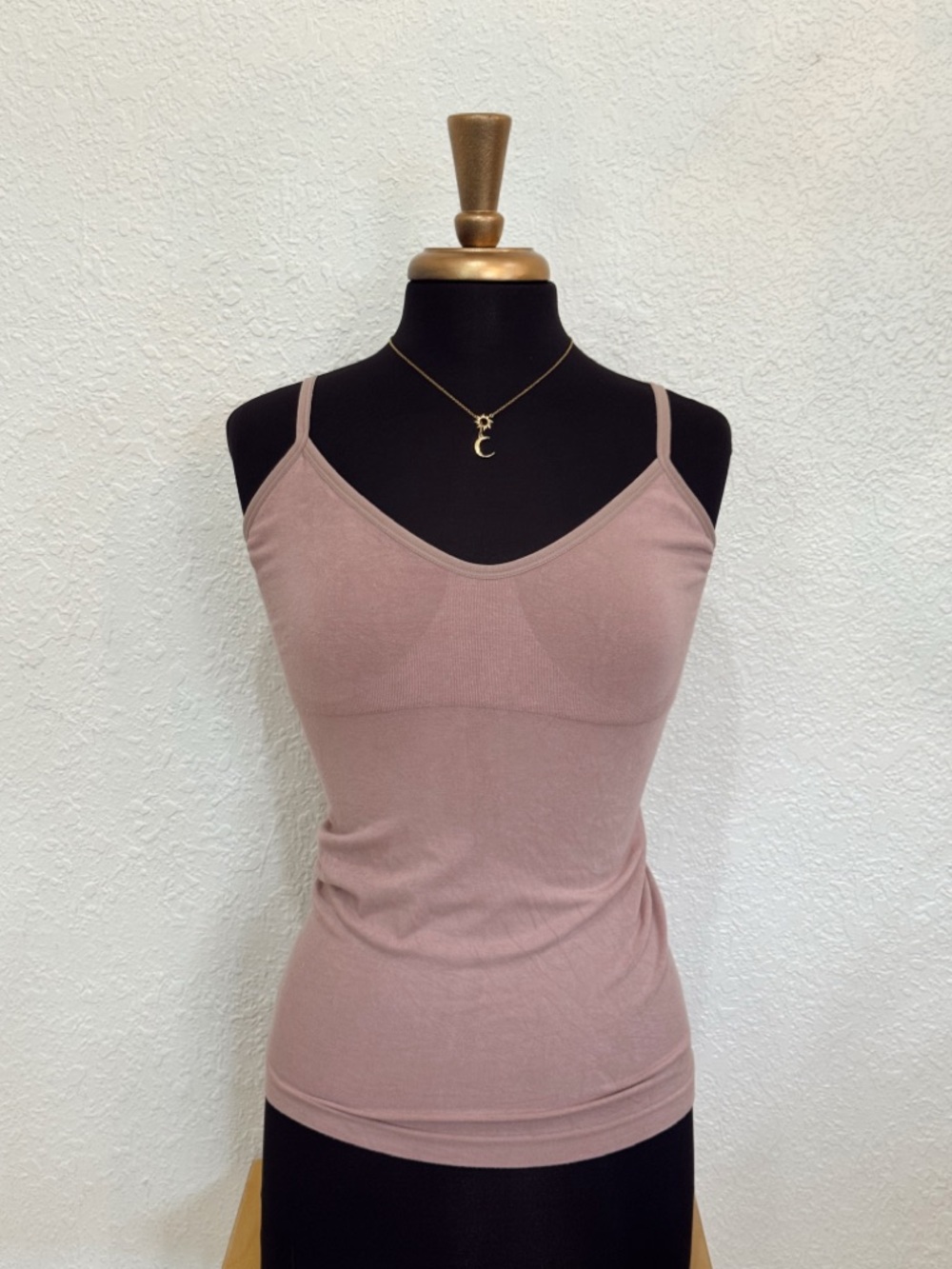 Skinnygirl Dusty Purple Seamless Shapewear Camisole Tank Size M